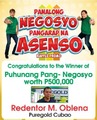 Panalong Negosyo Pangarap na Asenso 12th Weekly Draw