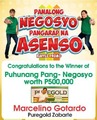 Panalong Negosyo Pangarap na Asenso 7th Weekly Draw