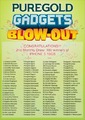 Gadgets Blow-out Raffle Promo 2nd Monthly Draw