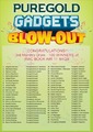 Gadgets Blow-out Raffle Promo 3rd Monthly Draw