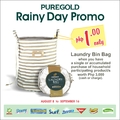 Puregold Rainy Day Promo August 8-September 16 2014